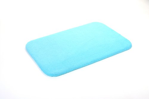 Aspect von Rhomtuft 101121809 Badteppich abgerundet Aspect 70 x 115 cm ice