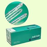 Mentor Self-Cath Straight Tip Intermittent Catheter - 16 - 10 Fr. - Black Funnel End - Box of 30