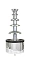 Buffet Enhancements Chocolate Fountain 35 Inch Tambour Decorative Skirting, Mirror Finish