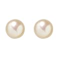 Cultured White Freshwater Pearl Stud Earrings