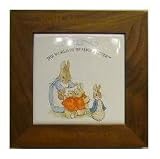 Beatrix Potter Peter Rabbit Nursery Wall Decor Hangings Tile Plaque