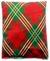 **Red and Green Plaid** Microwavable and Freezer Safe Handybag Mini