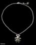 Pearl and peridot necklace, 'Starfish Secrets'
