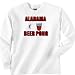 Alabama Beer Pong Long Sleeve T-Shirt