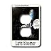 Londons Times Funny Aliens Cartoons - Late Bloomer Astronaut - Light Switch Covers - 2 plug outlet cover