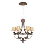 IMAGE OF Designers Fountain 97886-VBG Chandelier, Venetian Bronze Gold