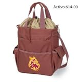 New Picnic Time Activo Red Clay Arizona State Sun Devils Digital Print Insulated Waterproof Tote