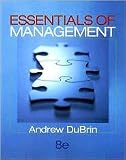 Essentials of Management 8th (eighth) edition Text Only