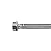 Jaclo 159-MN-SS-BLND SS Brass Nut to Toilet, 3/8" x 12", Blonde
