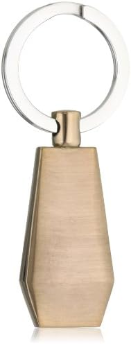 Colibri Jewelry Men's Diamond Rose Gold Key Chain