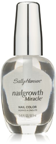 Sally Hansen Nail Growth Miracle, Clear, 0.45 Fluid Ounce Sally Hansen Nail Growth Miracle, Clear, 0.45 Fluid Ounce