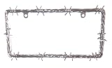 Barb Barbed Wire Auto, Truck, Chrome Die Cast License Plate Frame