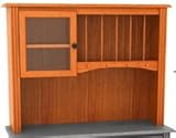 IMAGE OF Manor Oak Buffet Hutch by Ameriwood 5209053
