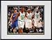 Photo File Boston Celtics Paul Pierce, Kevin Garnett & Ray Allen Framed and Matted Group Photo