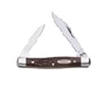 Case Cutlery 083 Case Pen Pocket Knife with Stainless Steel Blades, Brown Synthetic