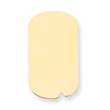 31b5WvOKZ3L. SL160  14K Gold Dog Tag Stamping Disc