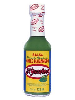 El Yucateco Green Salsa Picante de Chile Habanero Hot Sauce - 4 oz by El Yucateco