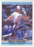 Kelly Gruber, Toronto Blue Jays Autographed Card