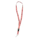 St. Louis Cardinals Lanyard / Removable Key Chain - Pink