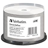 Verbatim 43734 DVD-R Rohlinge (4,7 GB DL, 16x wasserabweisende Oberfl&auml;che 50er Spindel)