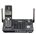 PANASONIC KX-TG6700B 5.8 GHz FHSS 2 LINES OPERATION CORDLESS PHONES