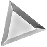 Aluminum Triangle Bead Sorting Trays Use to Sort, Scoop & Weigh - Qty 6