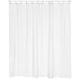 Carnation Home Fashions 10-Gauge Anti Mildew Shower Curtain Liner, White