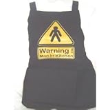 Warning Man in the Kitchen Novelty Cooking Apron
