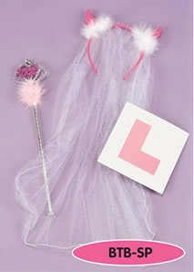 Childrens Toyshop  Toys : pink bride to be set
