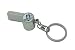 Alice in Wonderland Mad Hatter Whistle Key Chain