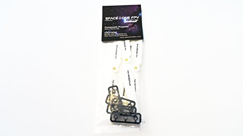 5030 White Propellers Props Gemfan by Space One FPV (Clockwise)