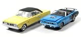 GreenLight 1:64 Hemi Factory 2-Pack 1966 Dodge Hemi Cornet /1971 Plymouth Hemi Cuda Convertible