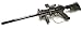 Tippmann A-5 Sniper Paintball Gun with Red Dot