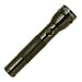 MAGLITE S2D016 Black D Battery Flashlight, 2-D