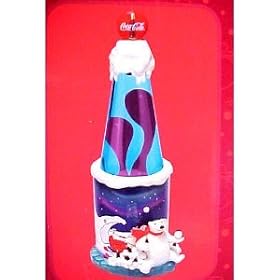 Coca Cola Premiere Edition Snowbball Lava Lamp