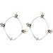 Womens Jewelry Ankle Bracelet Pairs Indian Foot Jewelry 43 Grams 10.25 " (anklt588)
