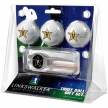 Vanderbilt Commodores 3 Ball Golf Gift Pack With Kool Tool