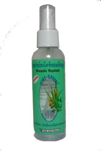 Pure Green Citronella Mosquito Repellent Spray l