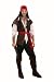Caribbean Pirate Men's Fancy Dress Costume One Size