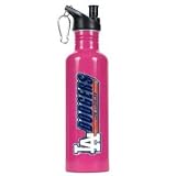 Los Angeles Dodgers 26oz Stainless Steel Water Bottle (Pink) Pink Stainless Steel Water Bottle