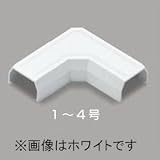 マサル工業 30個セット 《ニュー・エフモール 付属品》 マガリ 3号 ミルキーホワイト SFMM33_set