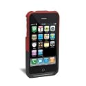 iFrogz Luxe Case for iPhone 3G, 3G S (Red,Black)