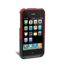 iFrogz Luxe Case for iPhone 3G - 3G S (Red - Black)