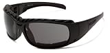 Bobster Ambush 2 Convertible Sunglasses,Black Frame/Smoke & Clear Lens,One Size