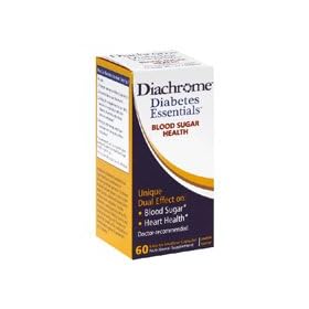 Nutrition 21 Diabetes Essentials Diachrome Blood Sugar Health Capsules - 60 ea