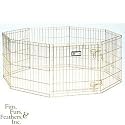 Mid-West Metal Gold Exercise Pen 24x42 8 Panel