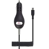Wireless Solutions Slim Vehicle Power Adapter Mini USB for Motorola iDEN i290, W377, VE240, W233, VE465 Frost