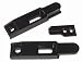 Yana Shiki swingarm extensions 05-06 Hon CBR600RR blk - 621-0555BK