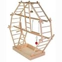 Wooden ladder playground, 44 &times; 44 &times; 16 cm