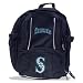 MLB Black Seattle Mariners Deluxe Backpack